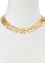 Load image into Gallery viewer, Net Chain Choker Necklace
