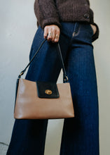 Load image into Gallery viewer, Tatiana Flap Crossbody | Caramel
