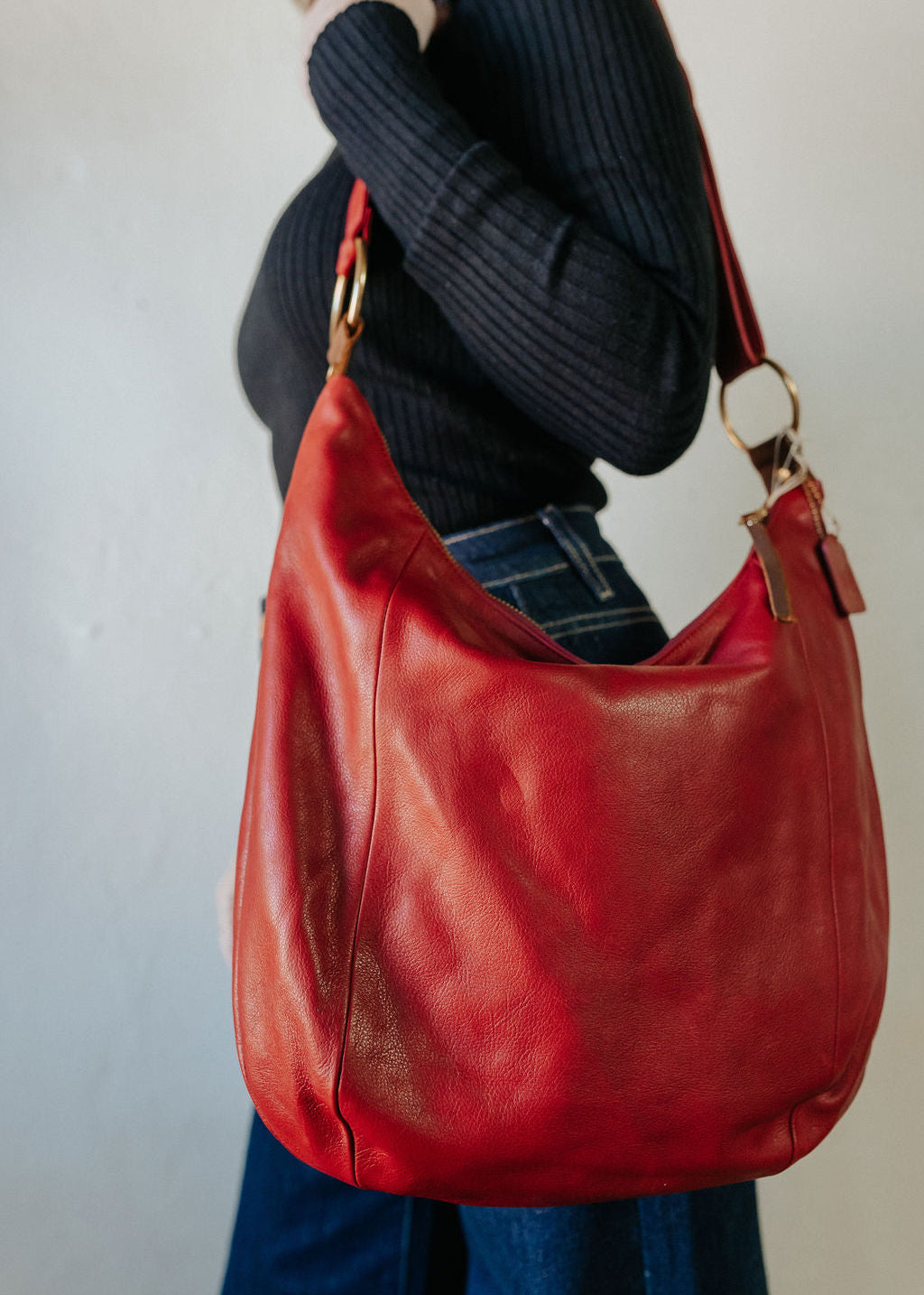 Tami Hobo Bag | Garnet