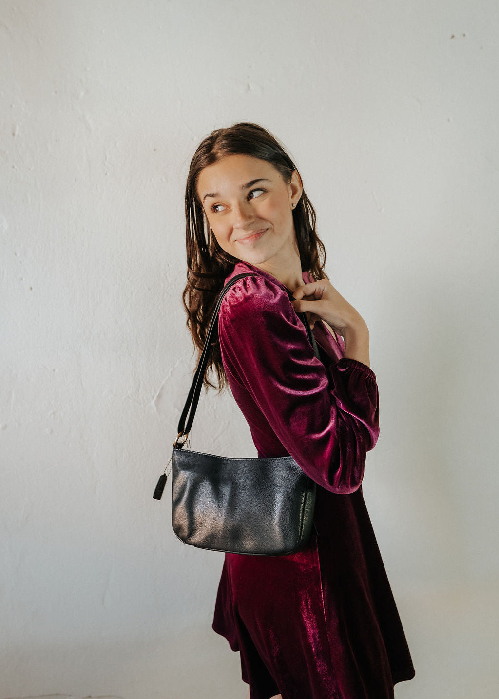 Daisy Small Crossbody | Black