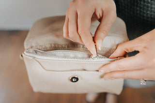 Leather Convertible Crossbody Clutch