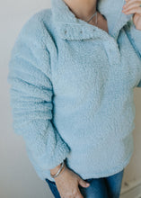Load image into Gallery viewer, Cloud Sherpa Pullover | Light Blue
