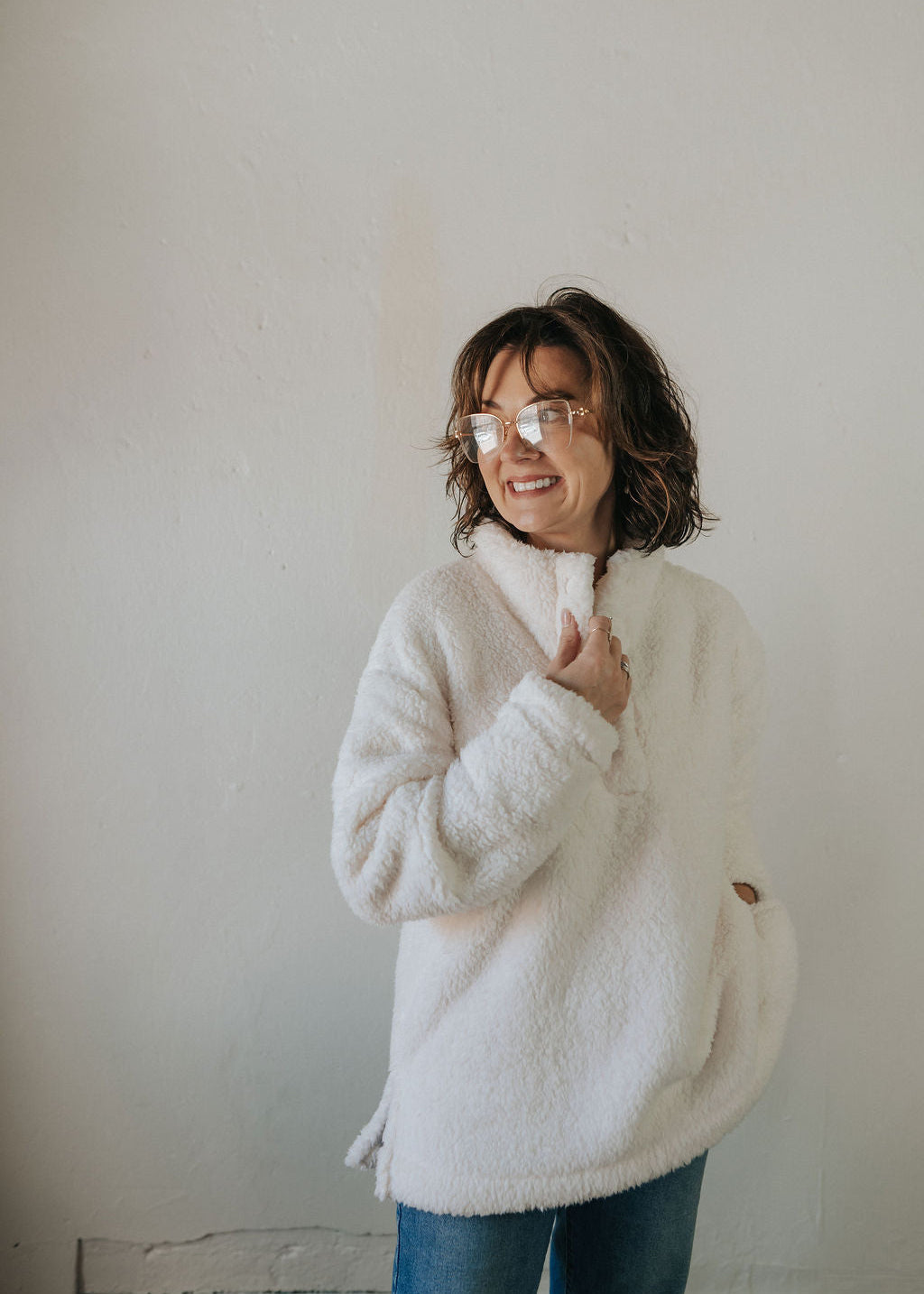 Cloud Sherpa Pullover | Ivory