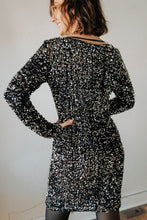 Load image into Gallery viewer, Bella Sequin Mini Dress
