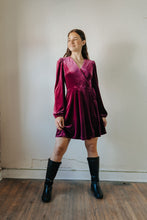 Load image into Gallery viewer, Vivienne Velvet Dress
