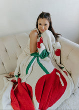 Load image into Gallery viewer, Cherry Pattern Luxury Soft Throw Blanket
