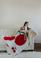 Load image into Gallery viewer, Cherry Pattern Luxury Soft Throw Blanket
