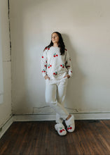 Load image into Gallery viewer, Solid Ivory Luxury Soft Lounging Pants
