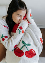 Load image into Gallery viewer, Cherry Pattern Luxury Soft Throw Blanket
