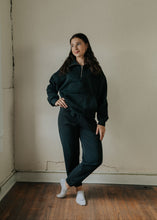 Load image into Gallery viewer, Saturday 1/4 Zip Sweatshirt | Black
