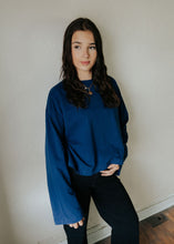 Load image into Gallery viewer, Stony Long Sleeve Tee | New York Navy
