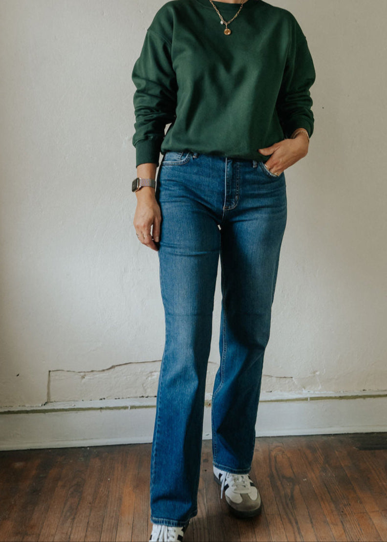 Saturday Sweatshirt | Deep Green