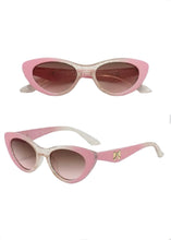 Load image into Gallery viewer, Pink Glitter Bow Sunglasses

