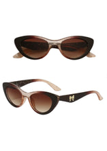 Load image into Gallery viewer, Pink Glitter Bow Sunglasses
