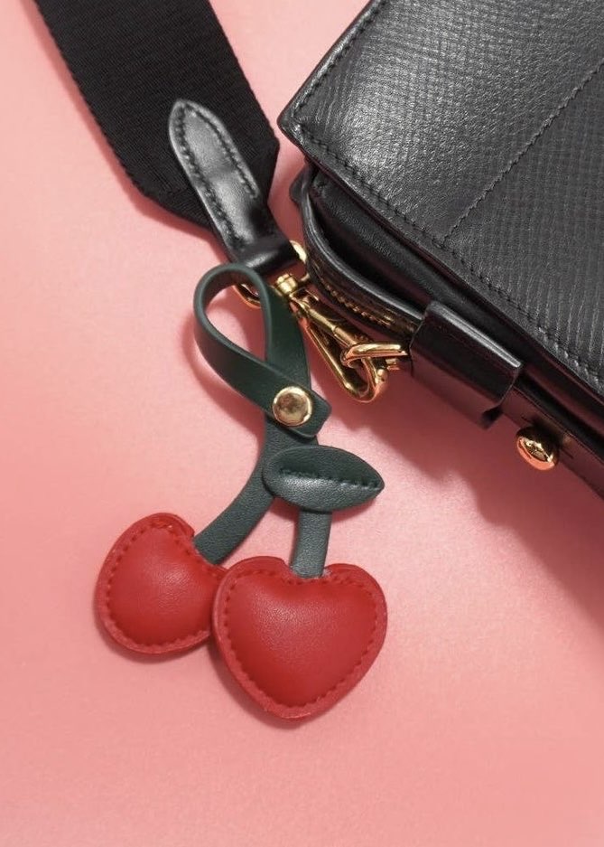 Cherry Bag Charm