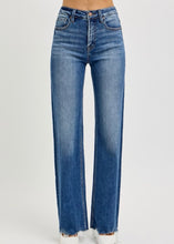 Load image into Gallery viewer, Extended Risen Tummy Control Full Wide Leg Jeans
