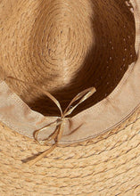 Load image into Gallery viewer, Boho Flat Brim Straw Hat

