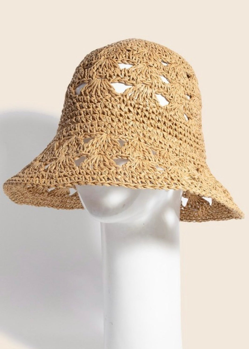 Straw Bucket Hat