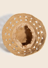 Load image into Gallery viewer, Straw Bucket Hat
