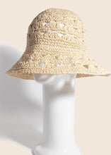 Load image into Gallery viewer, Straw Bucket Hat
