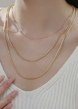 Load image into Gallery viewer, 18K Stainless Steel Layered Necklace
