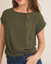 Load image into Gallery viewer, Side Twist Top | Olive
