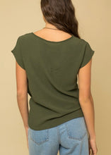 Load image into Gallery viewer, Side Twist Top | Olive
