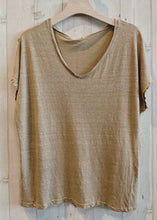 Load image into Gallery viewer, Basic Linen T-Shirt 100%
