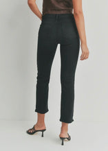 Load image into Gallery viewer, Just Black Denim Arrow Straight Jeans | Black
