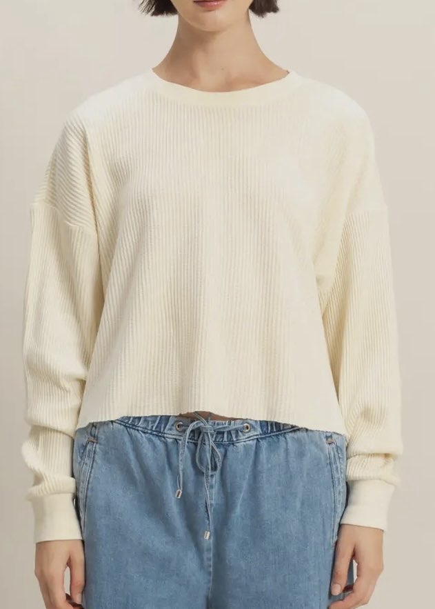 Mia Top | Cream