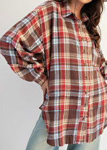Load image into Gallery viewer, Harper Plaid Flannel Shirt
