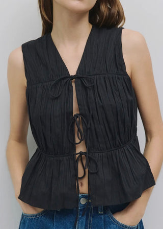 Dunst Tie Front Top