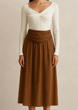 Load image into Gallery viewer, Melinda Polka Dot Midi Skirt
