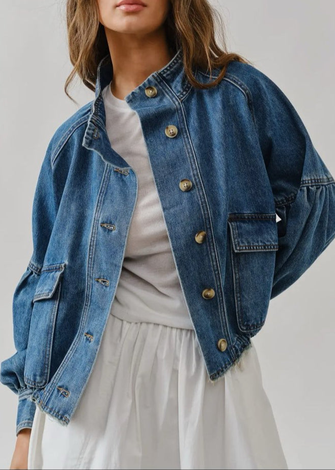 Denim Utility Jacket
