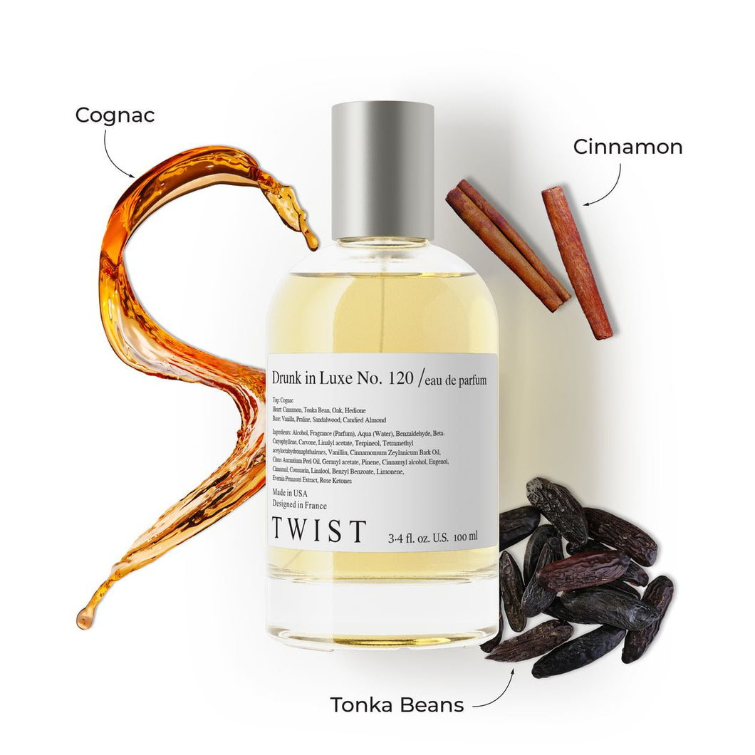 Twist Drunk in Luxe No. 120 Inspired By K. Angel Share Perfume