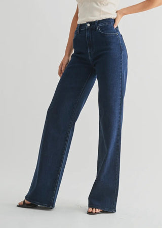 Just Black Denim Dark Wash Palazzo Jean