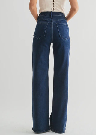 Just Black Denim Dark Wash Palazzo Jean