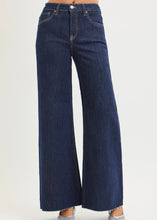 Load image into Gallery viewer, Risen Tummy Control High Rise Gold Lurex Palazzo Pants

