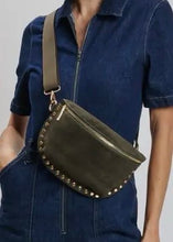 Load image into Gallery viewer, Gizelle-Suede Belt Bag | Olive
