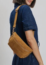 Load image into Gallery viewer, Gizelle-Suede Belt Bag | Tan
