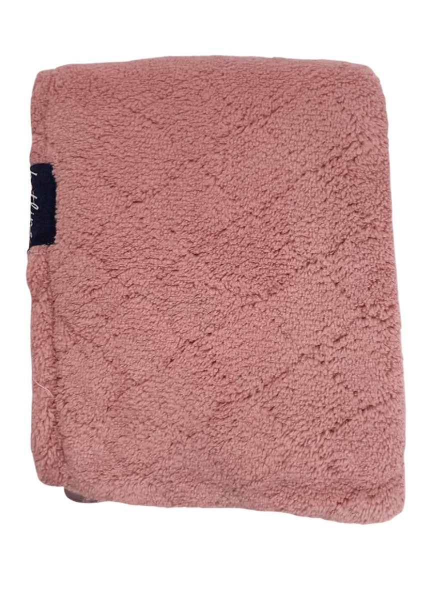 Microfiber Towel Twist | Rose