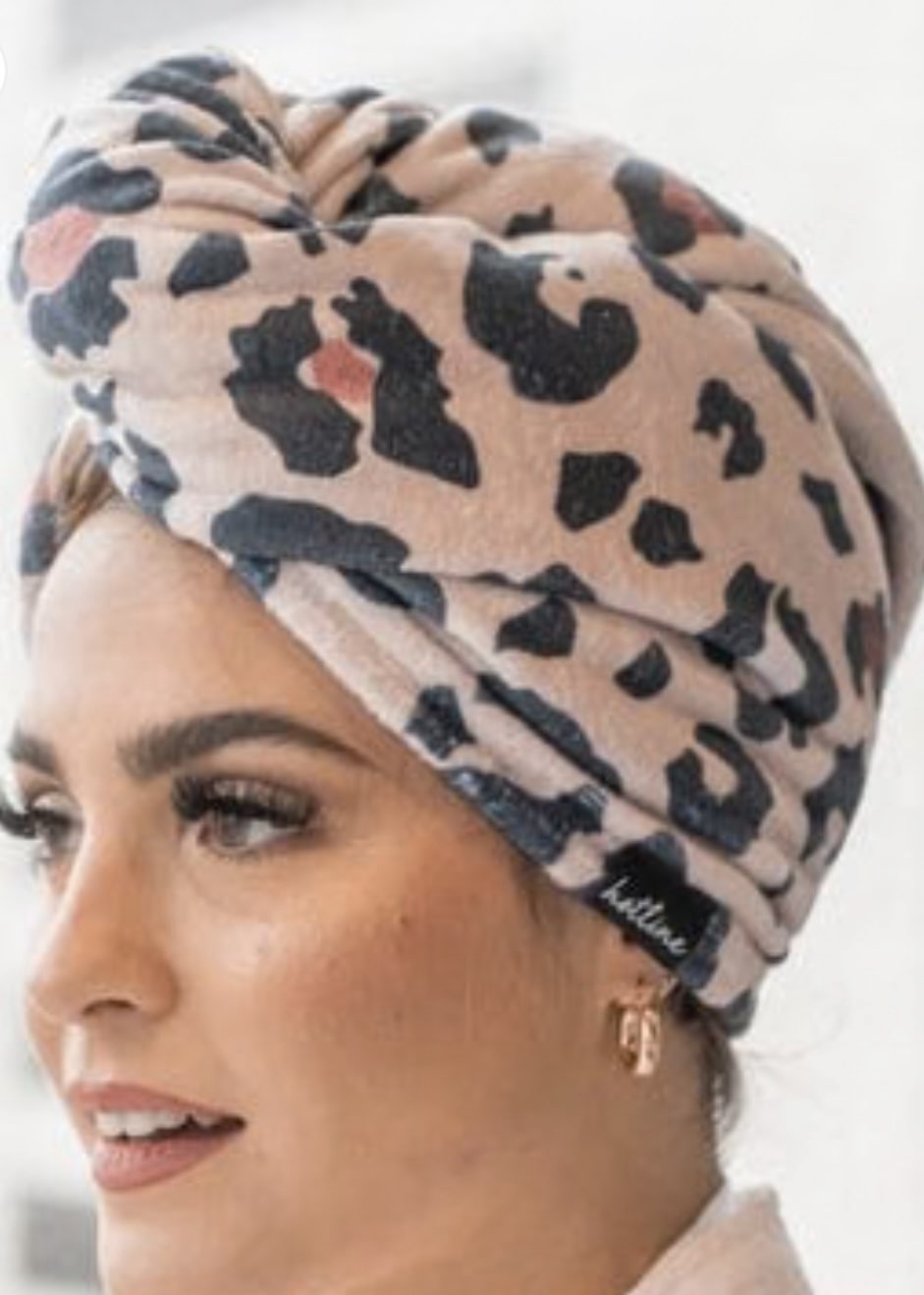 Microfiber Towel Twist | Leopard