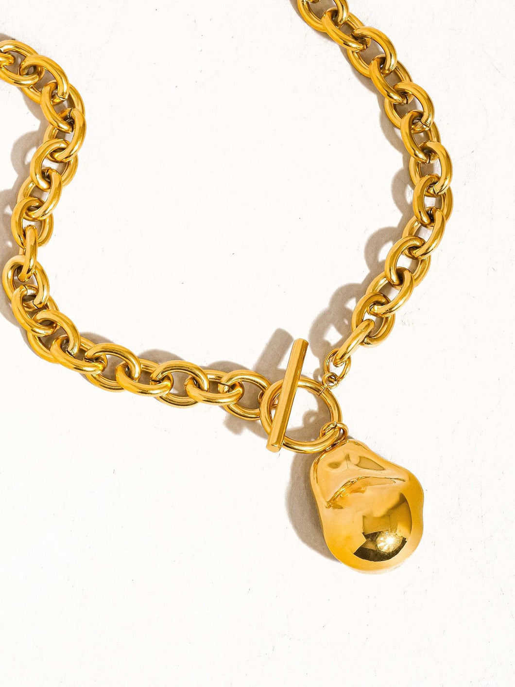 Ciel 18K Large Pendant Chain Necklace