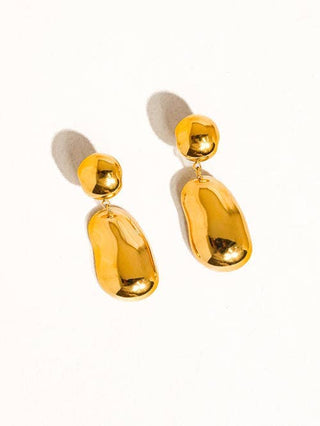 Gemali 18K Classic Drop Earring | Yellow Gold