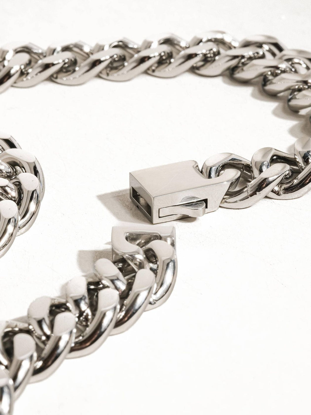 Will 18K Gold Classic Bold Chain Necklace | Silver