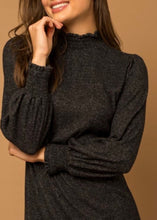 Load image into Gallery viewer, Long Sleeve Hacci Mini Dress
