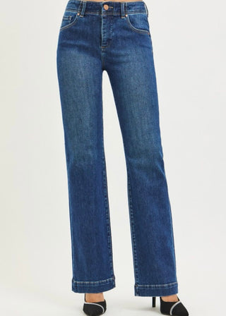 Risen Extended Size Tummy Control High Rise Bootcut Jeans