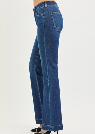 Risen Extended Size Tummy Control High Rise Bootcut Jeans