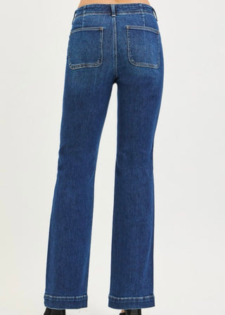 Risen Extended Size Tummy Control High Rise Bootcut Jeans