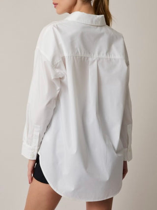 Oversized Long Sleeve Button Down Shirt
